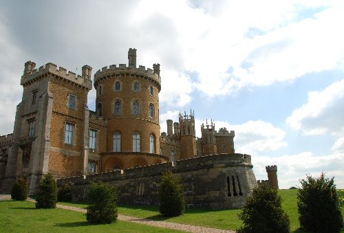 A close-up on Belvoir Castle, home of the Duke and Duchess of Rutland under whose auspices Laury Dizengremel is artist-in-residence
