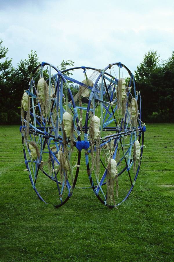 Dreamcatcher Tribe - temporary monumental outdoor sculpture