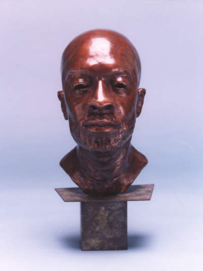 Isaac Hayes - Lifesize bronze front view