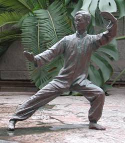 Tai Chi sculpture - click for larger view and details