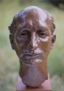 The Actor - bronze bust - Click here for a larger images and details